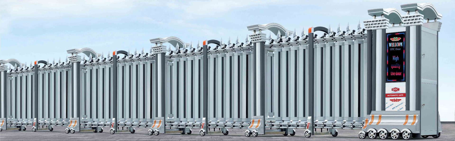 Cổng xếp, barrier tự động DTC