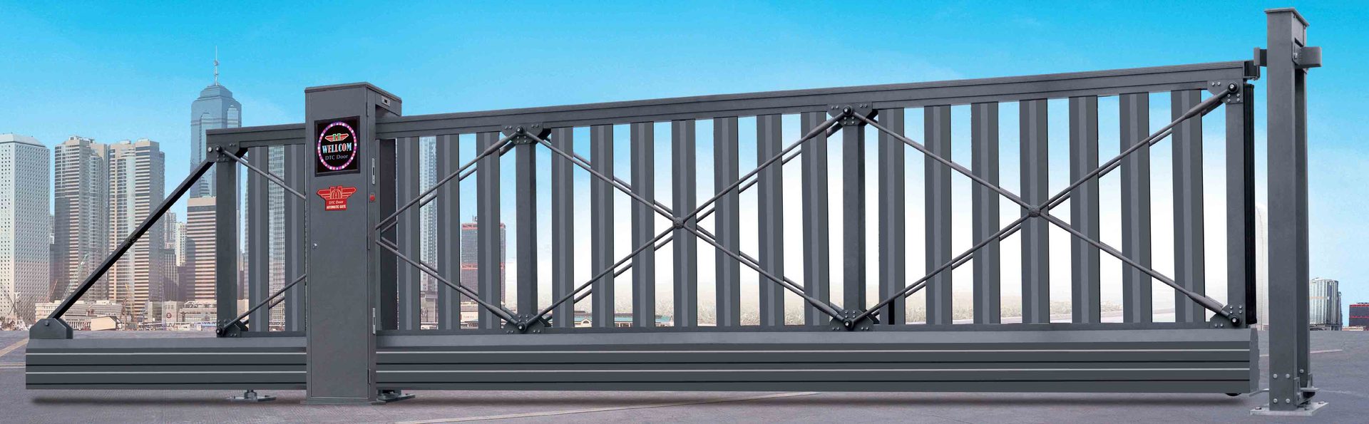 Cổng xếp, barrier tự động DTC